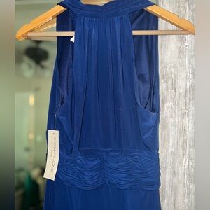 Blue sleeveless dress 6/8